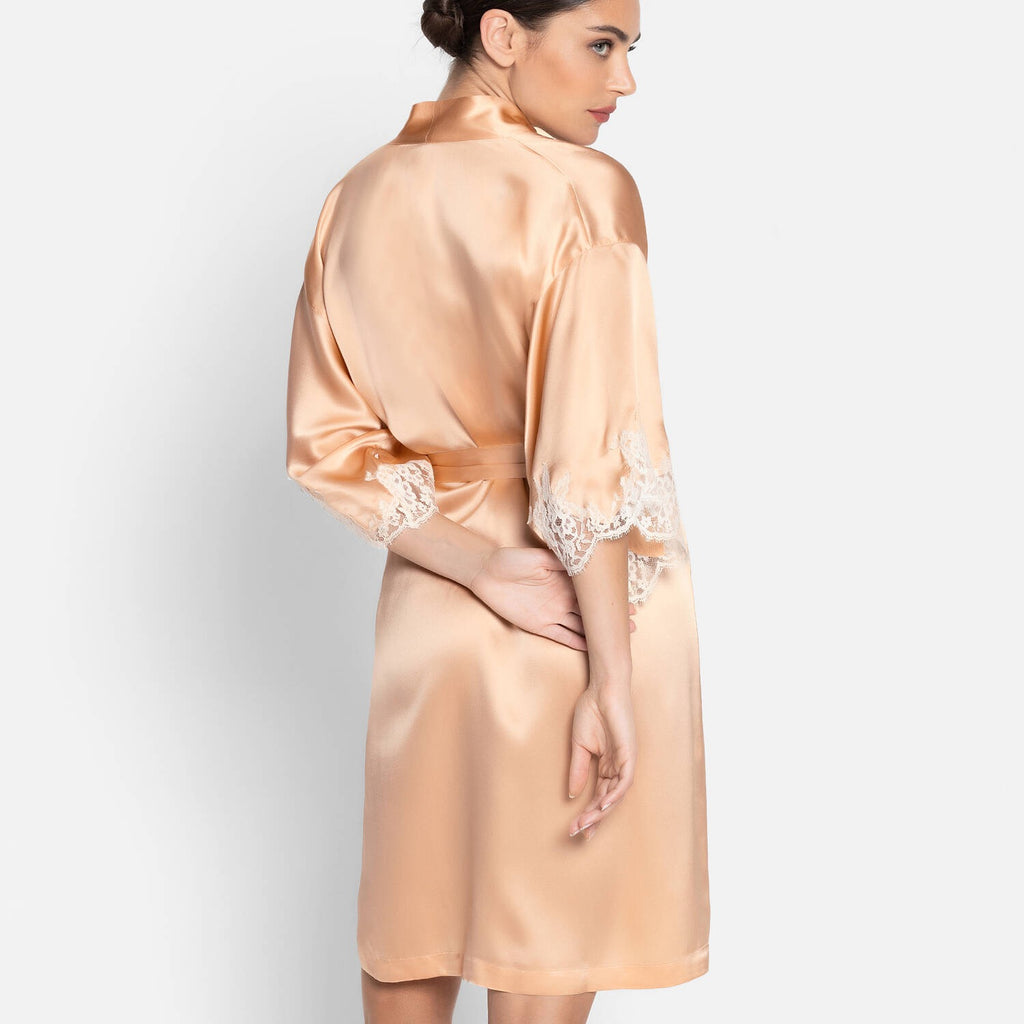Silk Kimono Mid Lenght