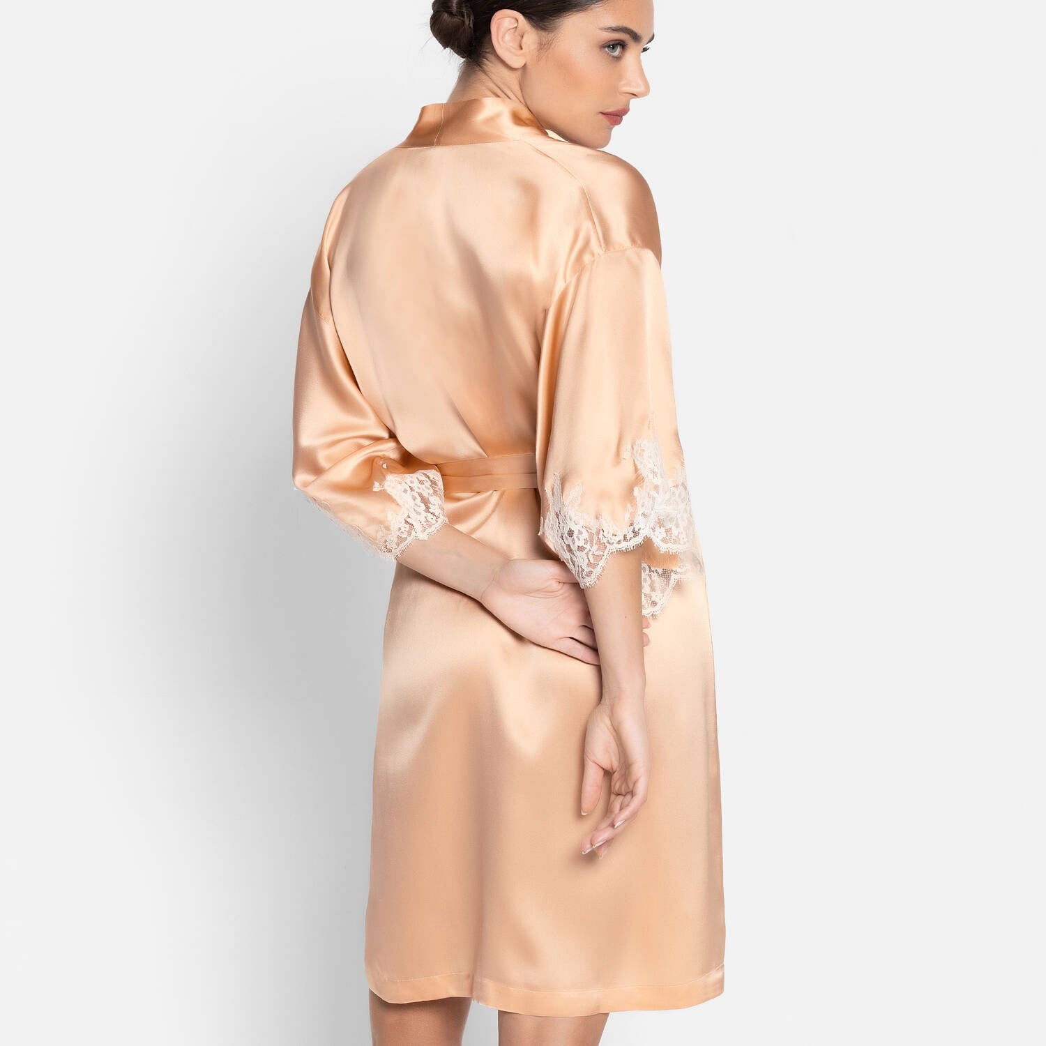 Silk Kimono Mid Lenght