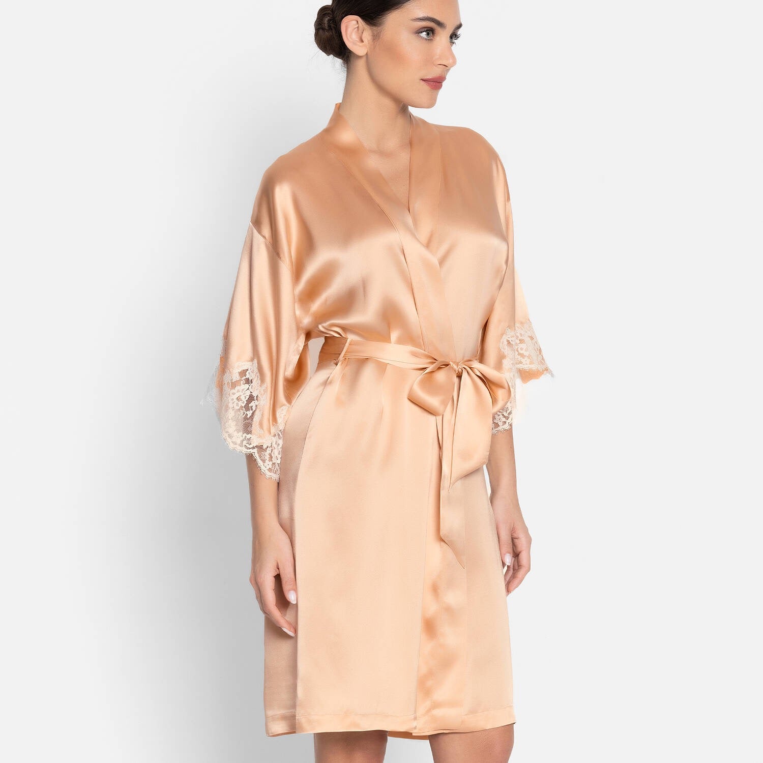 Silk Kimono Mid Lenght
