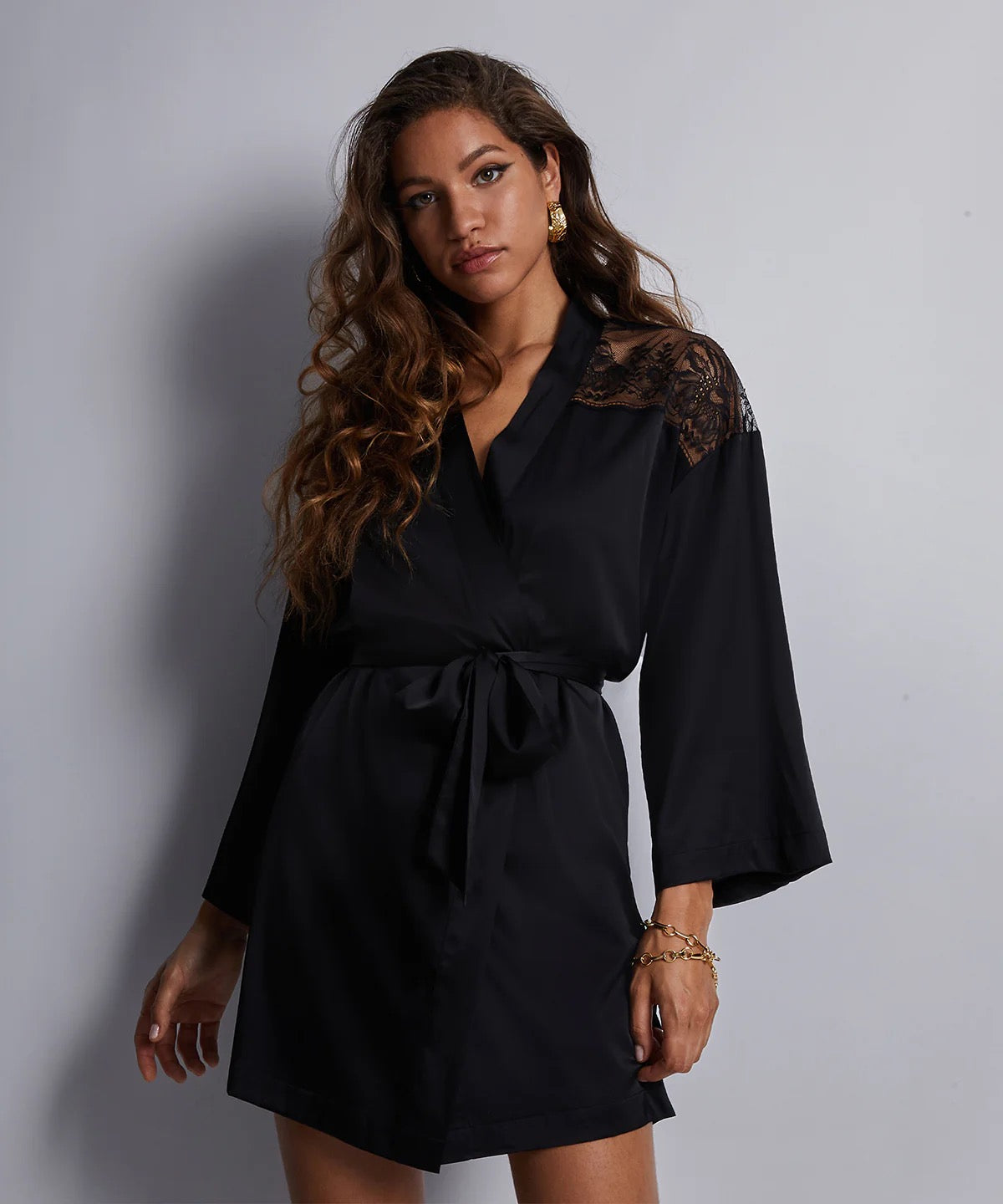 Aubade- Silk Kimono
