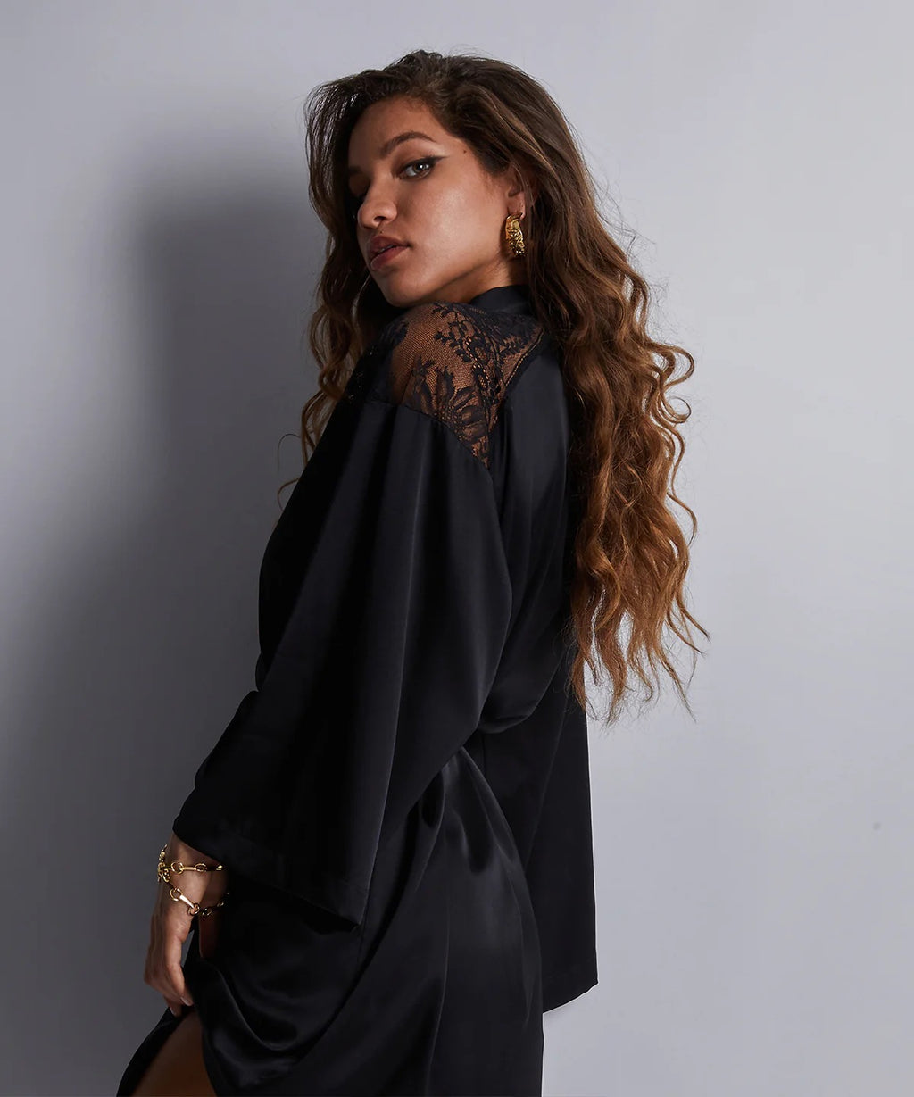 Aubade- Silk Kimono