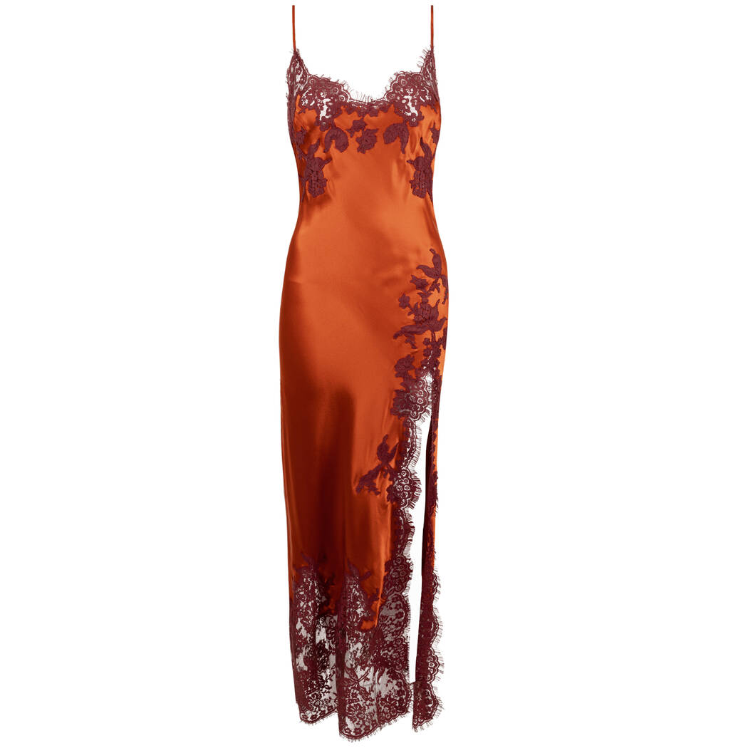 Marjolaine Silk Gown