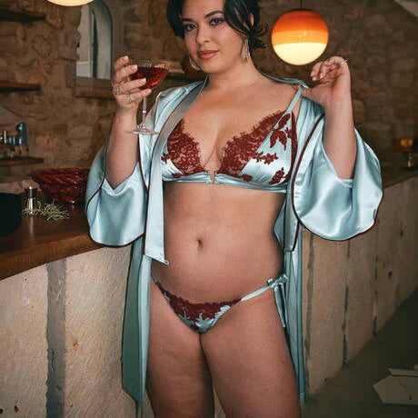 Marjolaine Silk Bra