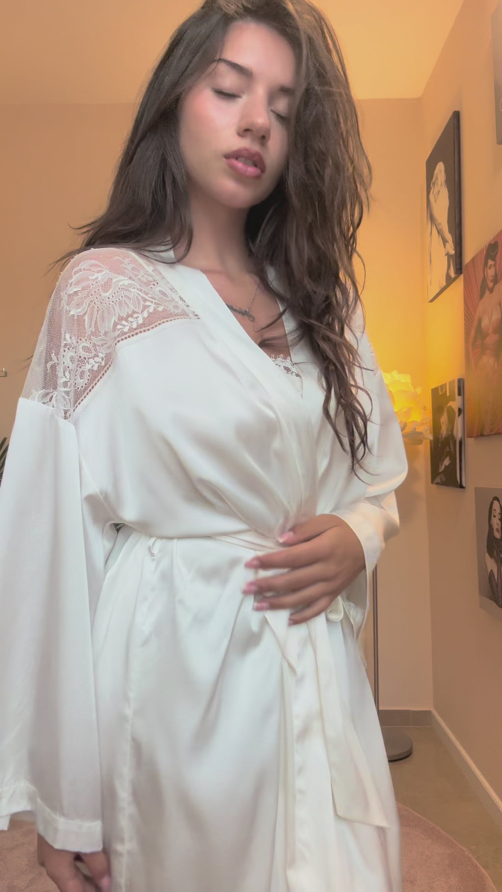 Aubade-Silk Kimono