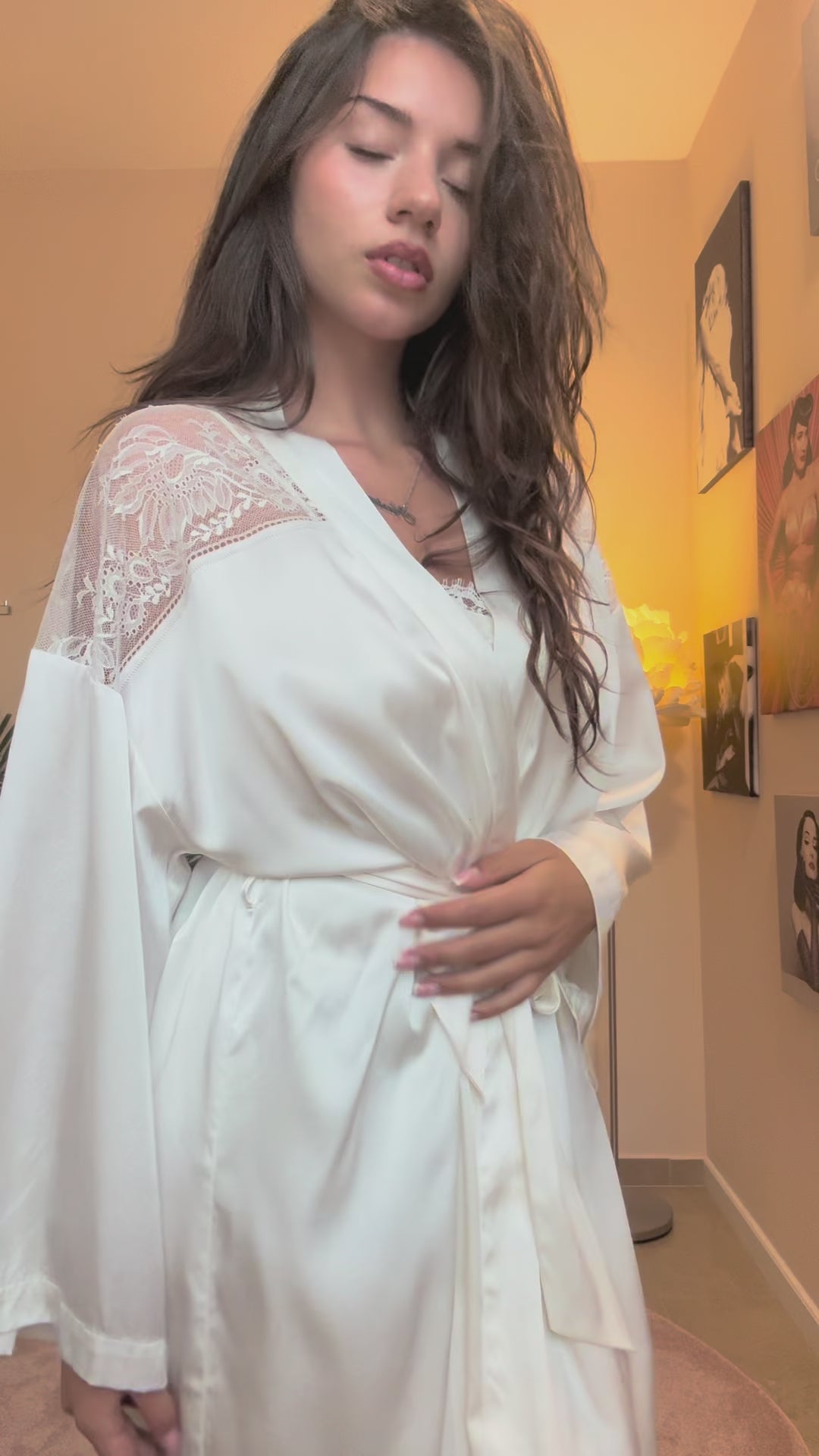 Aubade-Silk Kimono