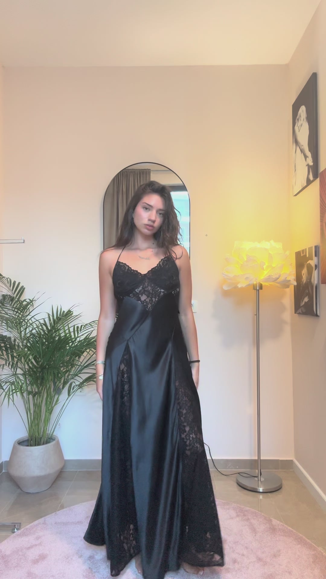 Marjolaine Silk Gown